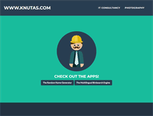 Tablet Screenshot of knutas.com